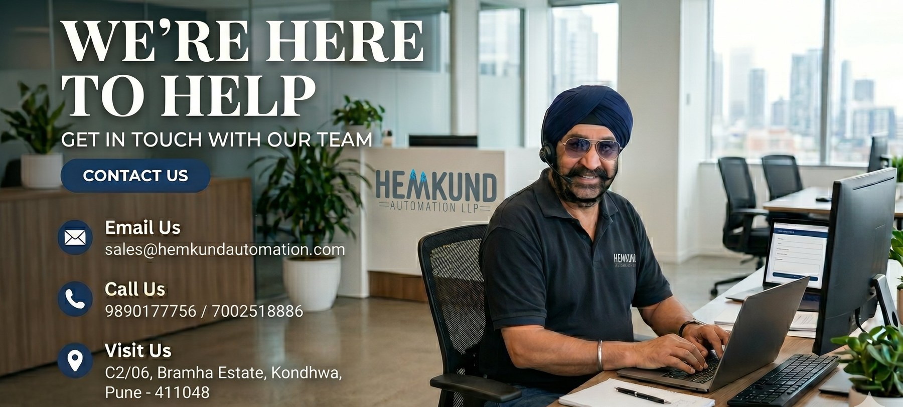 Contact Hemkund Automation