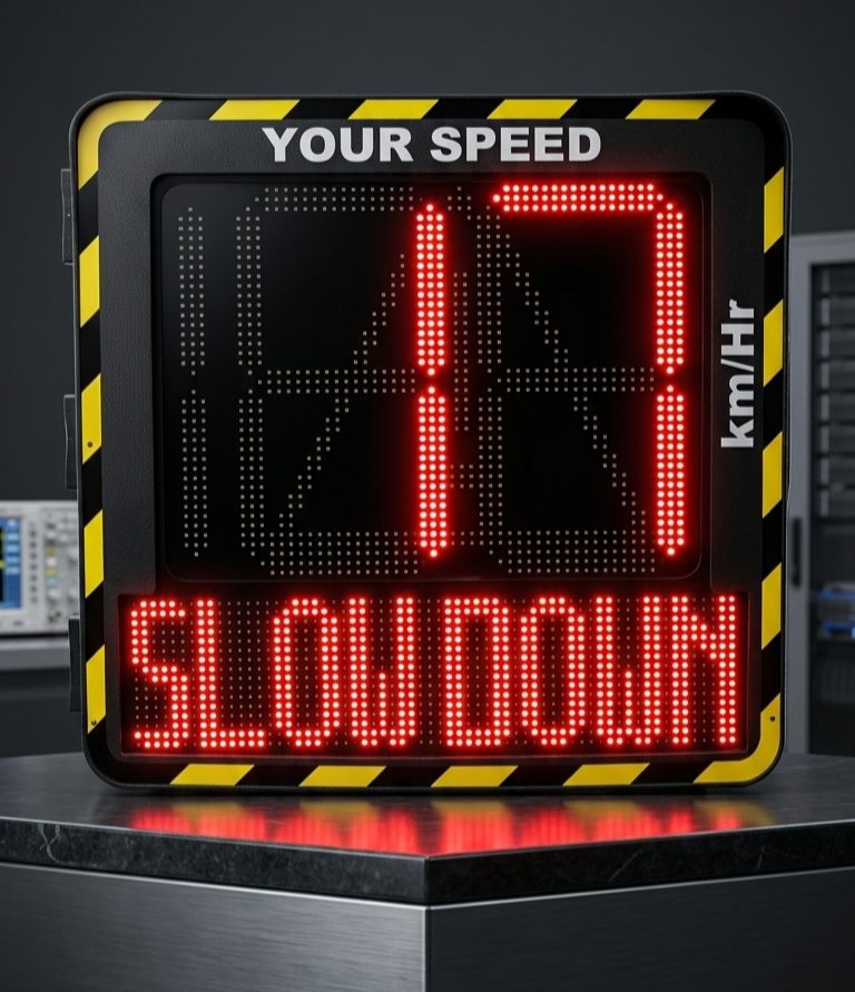 Radar Speed Display LR123 — 3 Digit