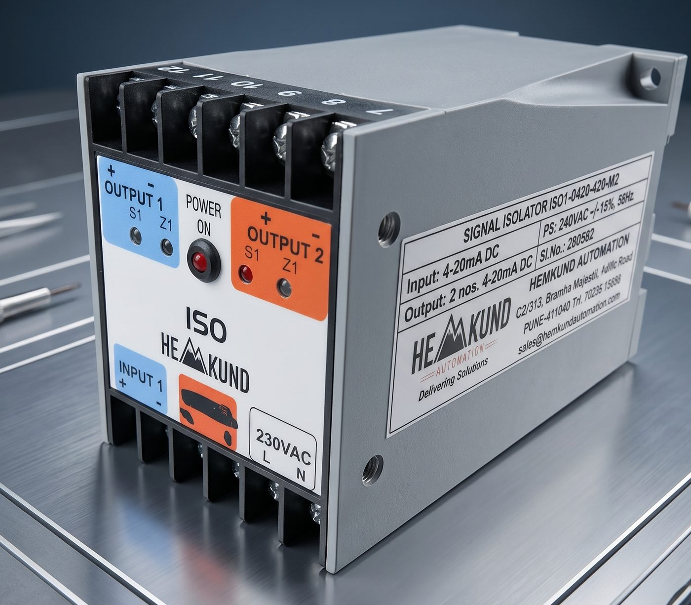 ISO Signal Isolator — Dual Output