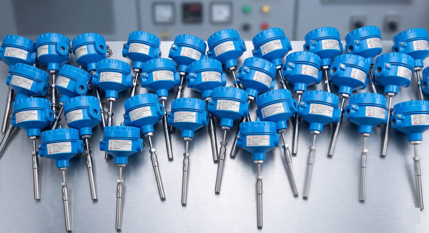RTD with Thermowell & Head Transmitter